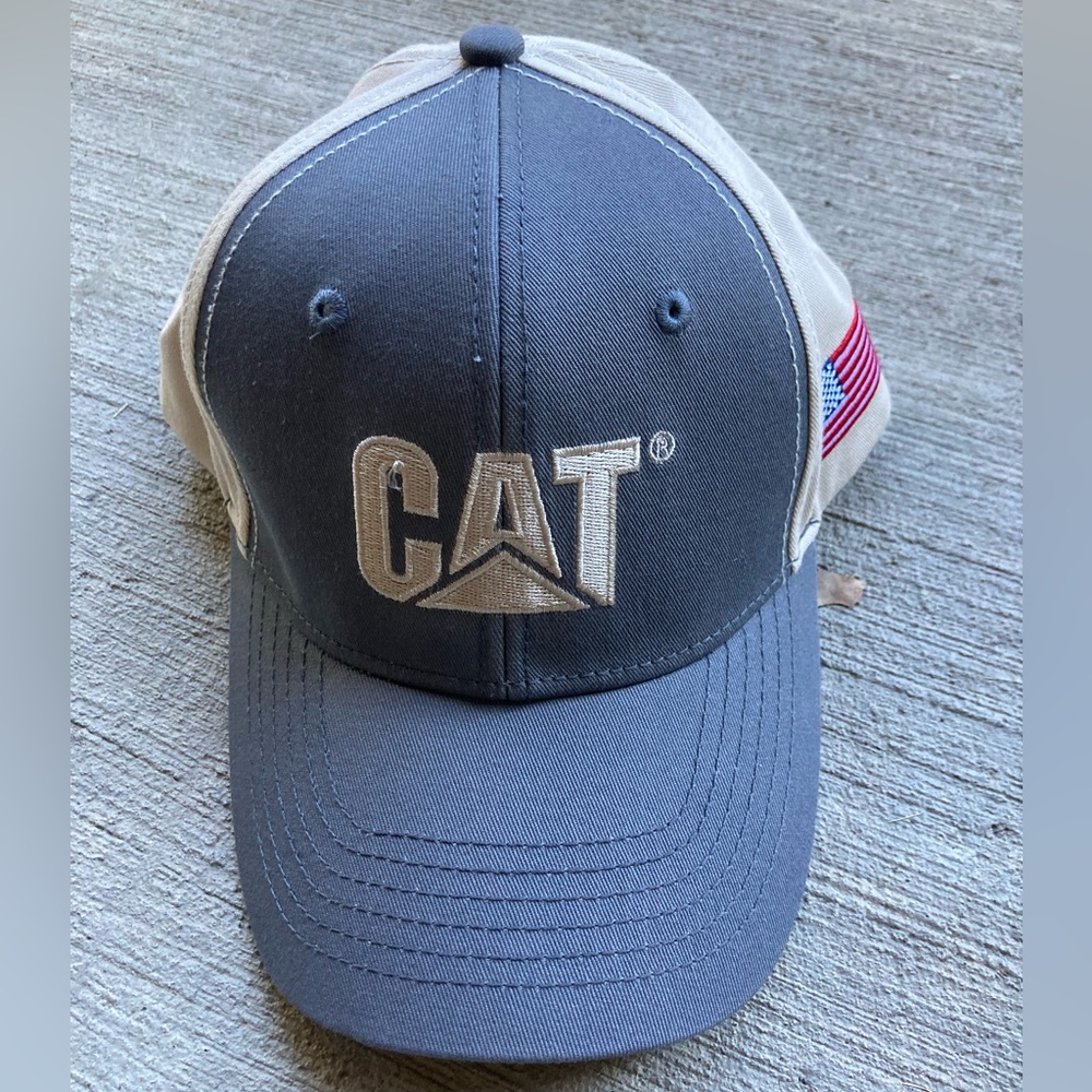 CAT baseball hat with Velcro adjuster in back rare can’t buy in stores
